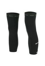 Santini Cycling Santini Totum - Thermofleece Knee Warmers Black