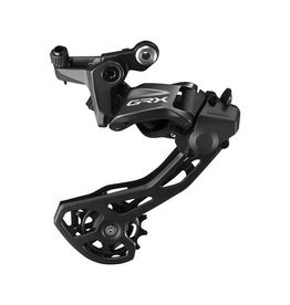 Shimano REAR DERAILLEUR, RD-RX820, GRX, 12-SPEED, TOP NORMAL, SHADOW PLUS DESIGN, DIRECT ATTACHMENT, W/OT-RS900 (BLACK) 240MM X1, LONG NOSE CAP X1 ONE