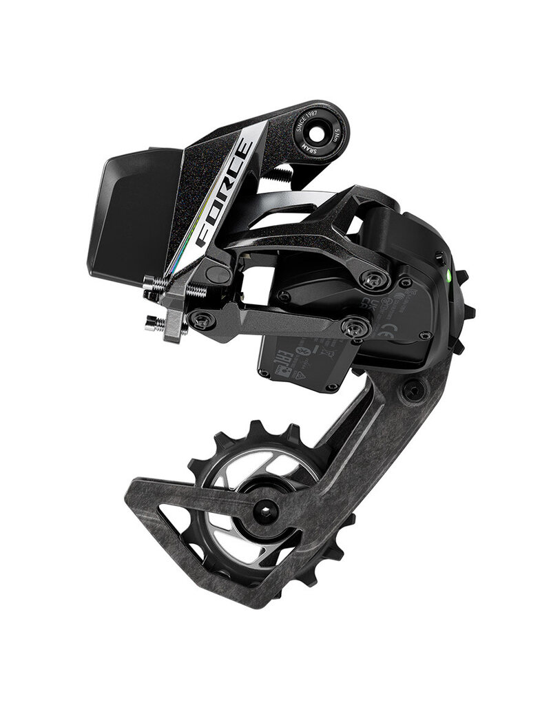 SRAM SRAM, Force AXS E1, Rear Derailleur, Speed: 12, Black