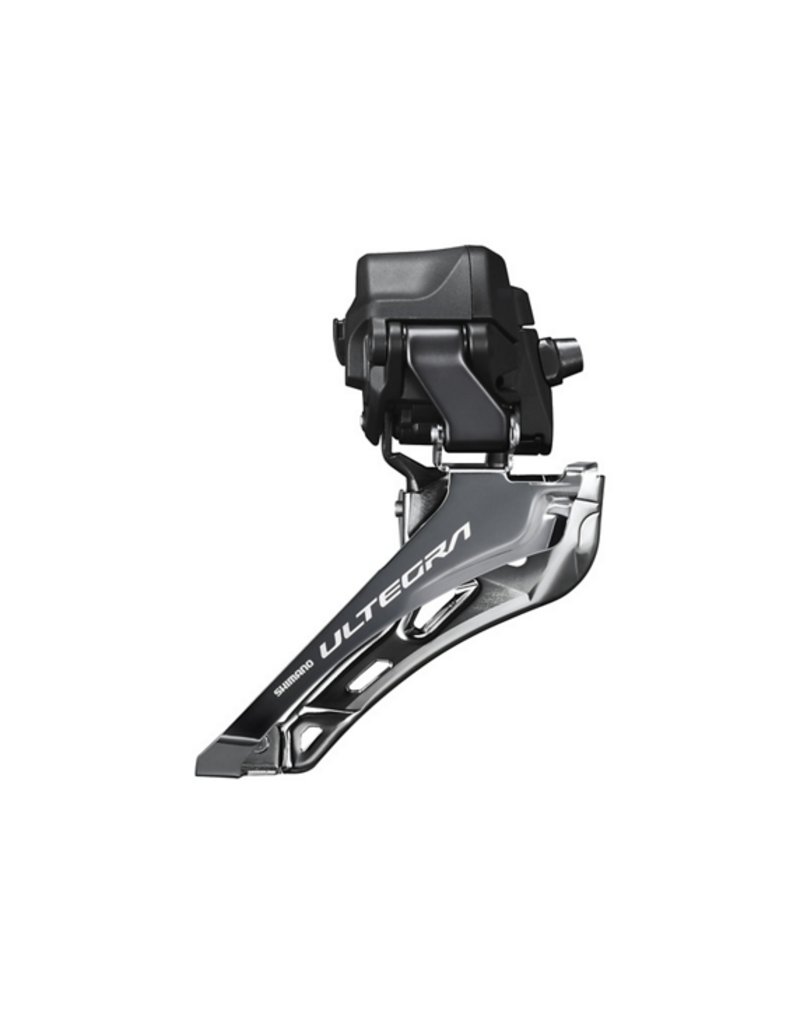 Shimano FRONT DERAILLEUR, FD-R8150, ULTEGRA, FOR REAR 12-SPEED, DOWN-SWING, BRAZED-ON TYPE, CS-ANGLE: 61-66, FOR TOP GEAR: 50-52T, CL: 44.5MM ONE