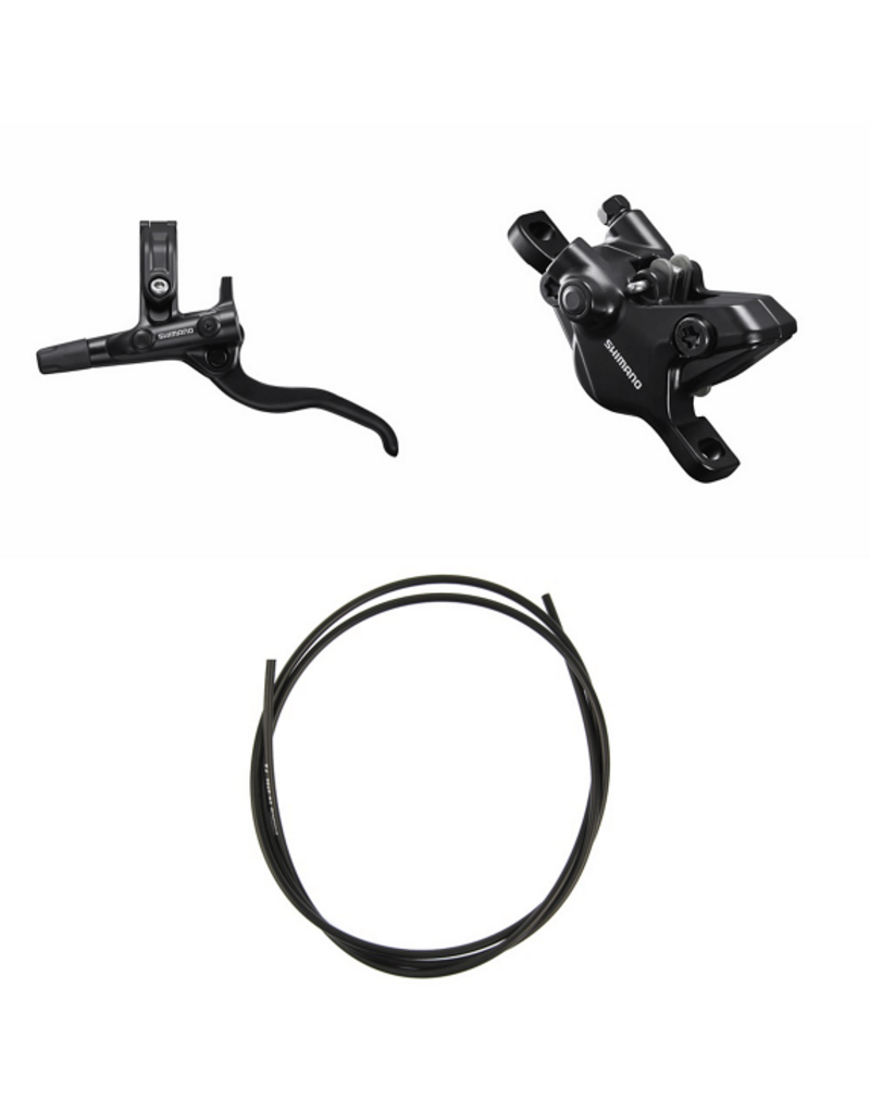 Shimano SHIMANO Brake (Kit) BRMT410KTBLM4100 Left / front Resin without fin Without adapter for post mount fork 1000 (black)
