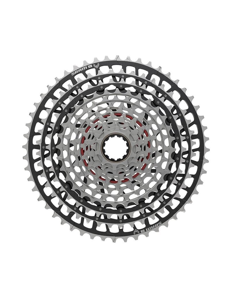 SRAM SRAM, XS-1299 XX Eagle SL T-Type, Cassette, Silver/Black, Speed: 12, 10-52T