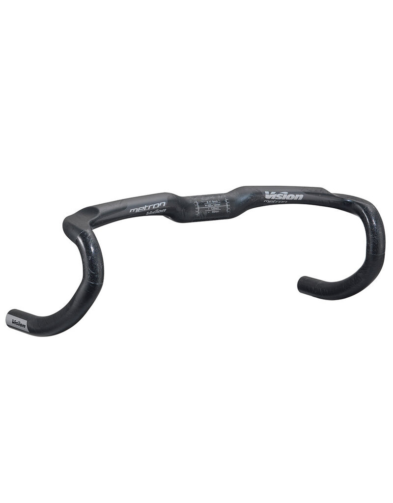 Vision Vision, Metron 4D, Carbon Drop Handlebar, Diameter: 31.8mm,