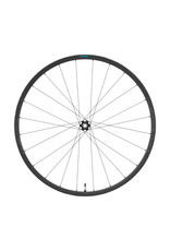 Shimano Front and rear Shimano Wheel Set, WH-RX570-700C, F&R:24H, FOR 10/11-S, OLD:100/142MM, F/R:12MM E-THRU, TUBELESS, BLACK, CL DISC ONE 32-622 - 42-622