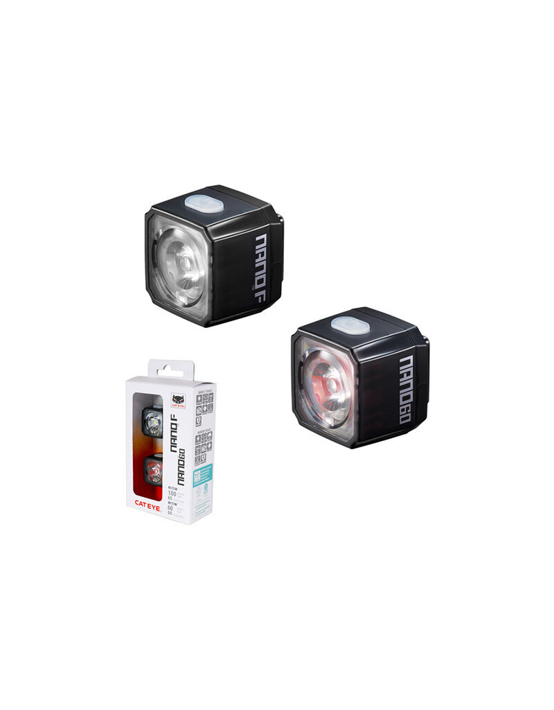 CatEye CatEye, Nano, Light, Set, Black, Set