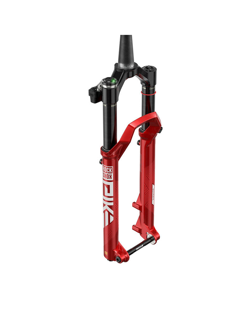 ROCKSHOX RockShox, Pike Flight Attendant C3, Suspension Fork, 29'', DebonAir+ W/ButterCups, 140mm, 1-1/8''-1.5'', 15x110mm TA, Rake: 44mm, Red, Remote: Sold Separately