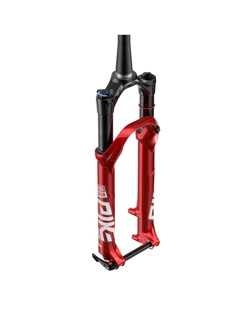 ROCKSHOX RockShox, Pike DJ A4, Suspension Fork, 26'', Air, 100mm, 1-1/8''-1.5'', 15x100mm TA, Rake: 40mm, Red