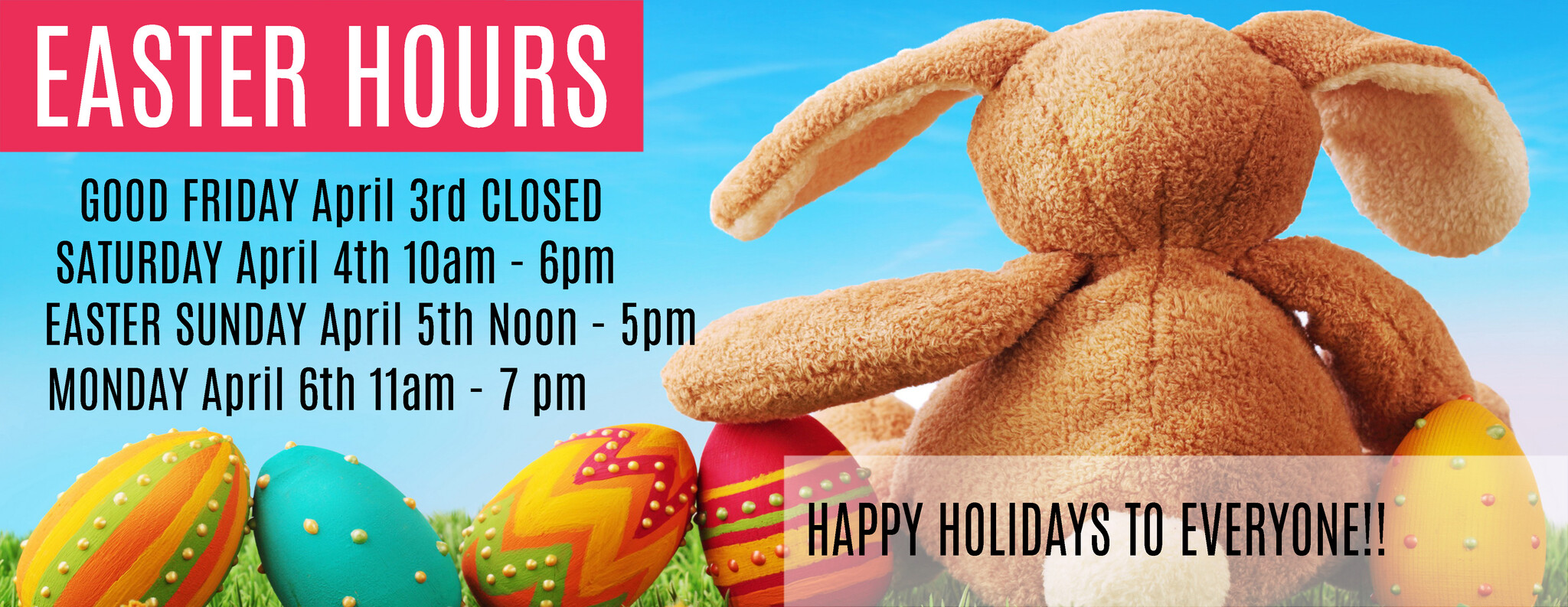 Easter hours