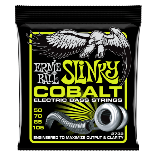 Ernie Ball Ernie Ball - Cobalt Bass - Regular Slinky - 50-105 Ernie Ball Ernie Ball - Cobalt Bass - Regular Slinky - 50-105