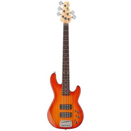 G&L G&L - Tribute - L2500 - 5 String Bass - Honeyburst G&L G&L - Tribute - L2500 - 5 String Bass - Honeyburst