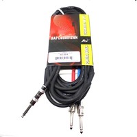 ProCo - SG-20.K - Concert Stereo Guitar Instrument Y Cable - 1/4" Male to 2x Mono Male