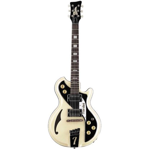 Italia Italia - Mondial Classic Cream/White- w/Piezo & OHSC - Cream / White with Hard Case Italia Italia - Mondial Classic Cream/White- w/Piezo & OHSC - Cream / White with Hard Case