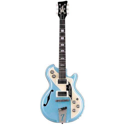 Italia Italia - Mondial Classic Blue w/Piezo & OHSC - Sonic Blue with Hard Case Italia Italia - Mondial Classic Blue w/Piezo & OHSC - Sonic Blue with Hard Case