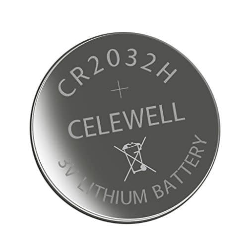 Celewell - CR2032 - Lithium Battery - Coin Button - 230mAh - 3V