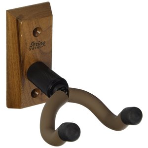 String Swing String swing - Guitar Hangers - Wood Base - Black Walnut String Swing String swing - Guitar Hangers - Wood Base - Black Walnut
