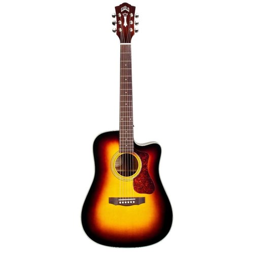 Guild Guitars Guild D-140CE - Dreadnought - Acoustic Guitar - Antique Burst Guild Guitars Guild D-140CE - Dreadnought - Acoustic Guitar - Antique Burst