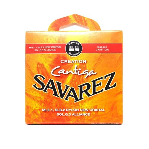 Savarez Savarez - 510MR - Normal Tension - Creation Cantiga - Guitar Classic - Nylon Strings Savarez Savarez - 510MR - Normal Tension - Creation Cantiga - Guitar Classic - Nylon Strings