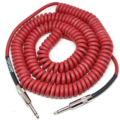 Divine Noise Divine Noise - Cable - 30ft - Curly - ST-ST - Red Divine Noise Divine Noise - Cable - 30ft - Curly - ST-ST - Red