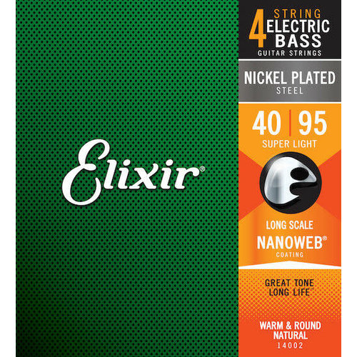 Elixir Elixir - Bass Long Scale - Super Light - 4 Strings - 40-95 Elixir Elixir - Bass Long Scale - Super Light - 4 Strings - 40-95