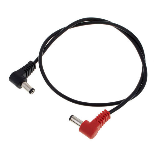 Voodoo Labs Voodoo Labs - Pedal Power Cable - 18" - Right Angle to Right Angle - CENTER POSITIVE Voodoo Labs Voodoo Labs - Pedal Power Cable - 18" - Right Angle to Right Angle - CENTER POSITIVE