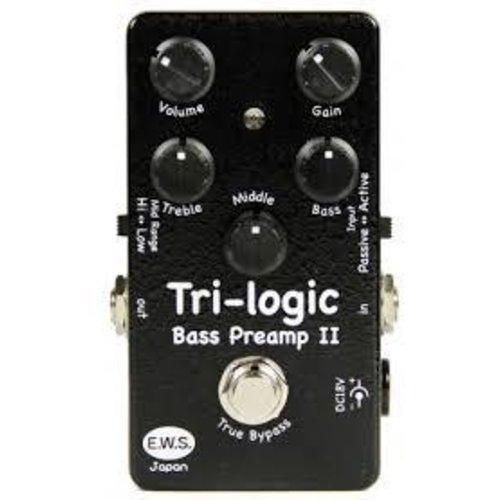 Xotic EWS - Tri-Logic Bass Preamp Xotic EWS - Tri-Logic Bass Preamp