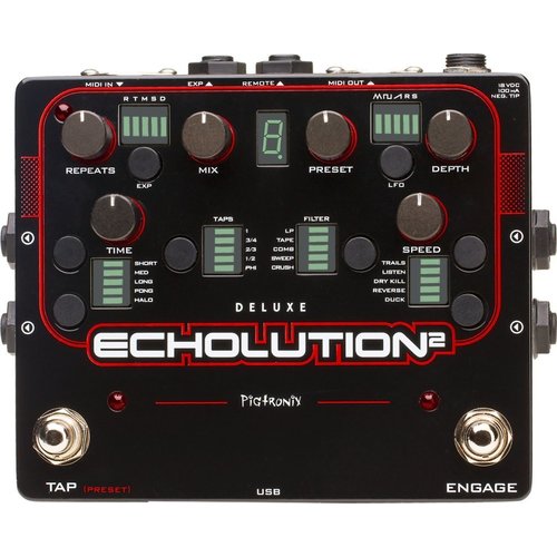 Pigtronix Pigtronix - Echolution Two -Delay Deluxe Pigtronix Pigtronix - Echolution Two -Delay Deluxe