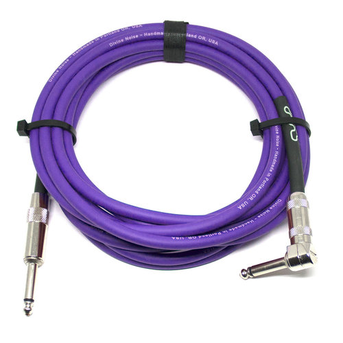 Divine Noise Divine Noise - Cable - 15ft - ST-RA - Purple Divine Noise Divine Noise - Cable - 15ft - ST-RA - Purple