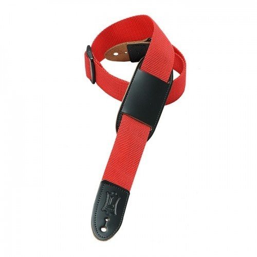 Levy's Leathers Levy's - 1" Polypropylene Youth Guitar / Ukulele Strap - M8PJ-RED Levy's Leathers Levy's - 1" Polypropylene Youth Guitar / Ukulele Strap - M8PJ-RED