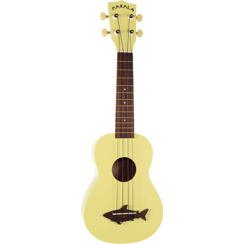Kala Music Makala - Shark - Soprano Ukulele - Yellow Coral Kala Music Makala - Shark - Soprano Ukulele - Yellow Coral