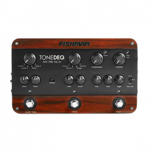 Fishman Transducers Fishman - Tone DEQ Preamp EQ Pedal Fishman Transducers Fishman - Tone DEQ Preamp EQ Pedal