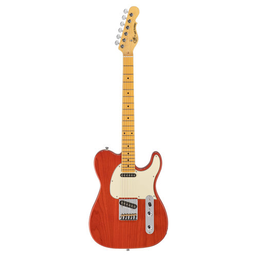 G&L G&L - Tribute - ASAT Classic - Maple Gloss Neck - Cream PG - Clear Orange Ash G&L G&L - Tribute - ASAT Classic - Maple Gloss Neck - Cream PG - Clear Orange Ash