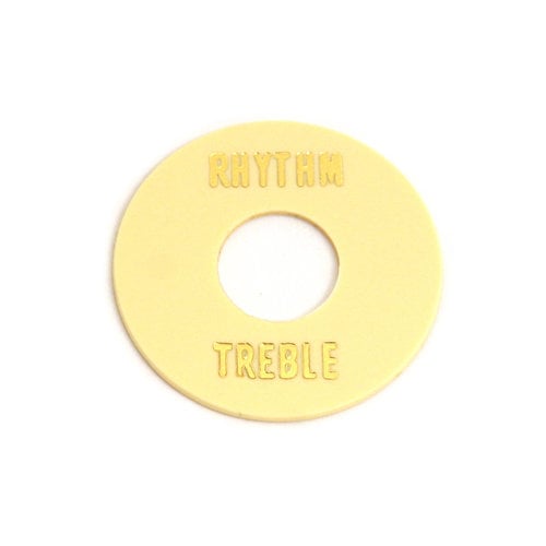 Allparts Allparts - Rhythm/Treble Ring - Toggle Switch - Cream