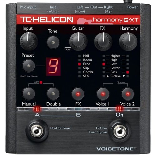 TC Electronic TC Electronic - TC Helicon VoiceTone Harmony-G XT TC Electronic TC Electronic - TC Helicon VoiceTone Harmony-G XT
