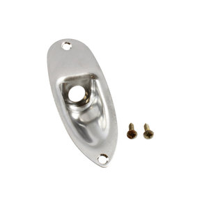 Allparts Allparts - Jackplate - Standard for Stratocaster - Aged Finish