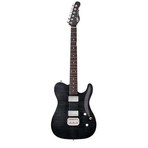 G&L G&L - Tribute - ASAT Deluxe - Trans BLACK Carved Top G&L G&L - Tribute - ASAT Deluxe - Trans BLACK Carved Top