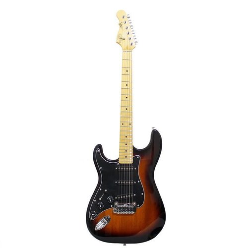 G&L G&L - Tribute - S500 - Black PG - LEFT HANDED - Tobacco Sunburst G&L G&L - Tribute - S500 - Black PG - LEFT HANDED - Tobacco Sunburst