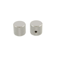 Allparts - Barrel Knobs - Set of 2 - Chrome