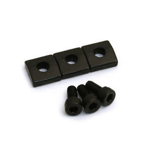 Allparts Allparts - Nut Blocks for Floyd Rose - Black- Locking Nuts