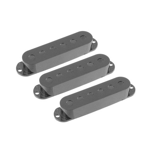 Allparts Allparts - Stratocaster Pickup Covers - Set of 3 - Black