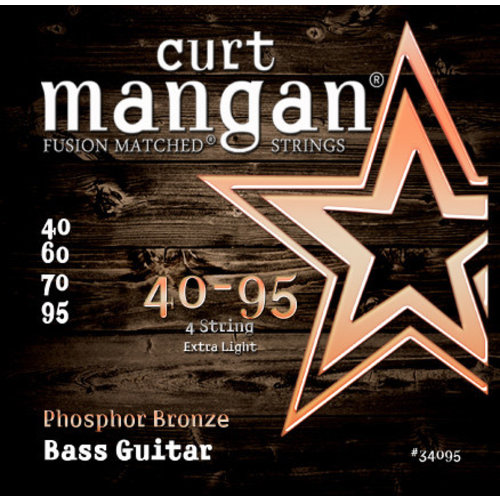 Curt Magnan Curt Mangan - ACOUSTIC BASS Strings - Phosphor Bronze - 4 String - 40-95 Curt Magnan Curt Mangan - ACOUSTIC BASS Strings - Phosphor Bronze - 4 String - 40-95