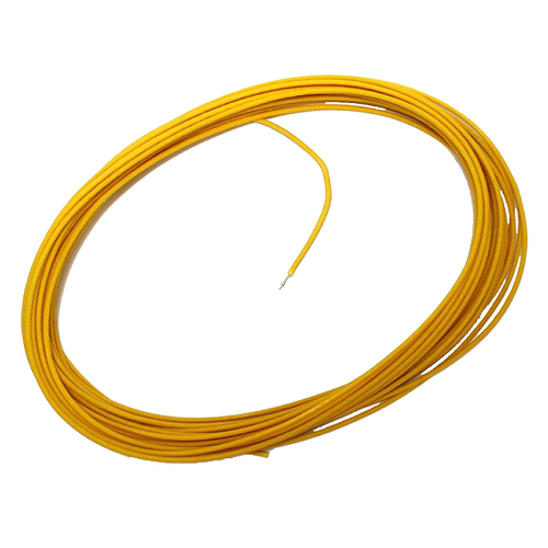 Allparts Allparts - Cloth Wire - Yellow - PER FEET Allparts Allparts - Cloth Wire - Yellow - PER FEET