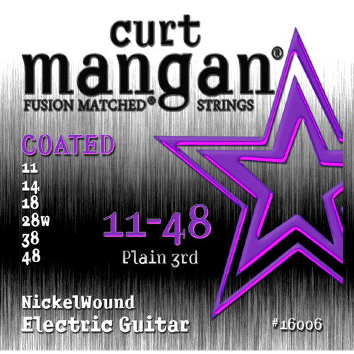Curt Mangan - Nickel Wound COATED Set 11-48 Curt Mangan - Nickel Wound COATED Set 11-48