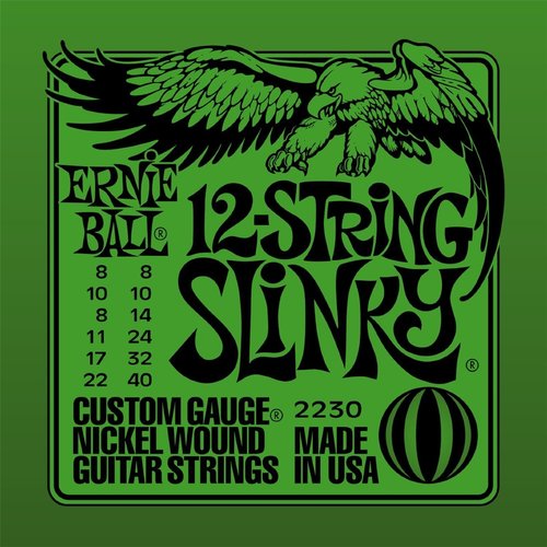 Ernie Ball Ernie Ball - 12 String Electric - 8-40 Ernie Ball Ernie Ball - 12 String Electric - 8-40