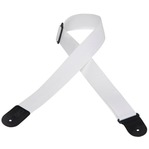 Levy's Leathers Levy's - 2″ Polypropylene Guitar Strap - M8POLY-WHT Levy's Leathers Levy's - 2″ Polypropylene Guitar Strap - M8POLY-WHT