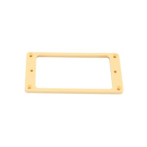 Allparts Allparts - Humbucking Pickup Rings - Short Set -  Non Slanted - Flat Bottom - Cream