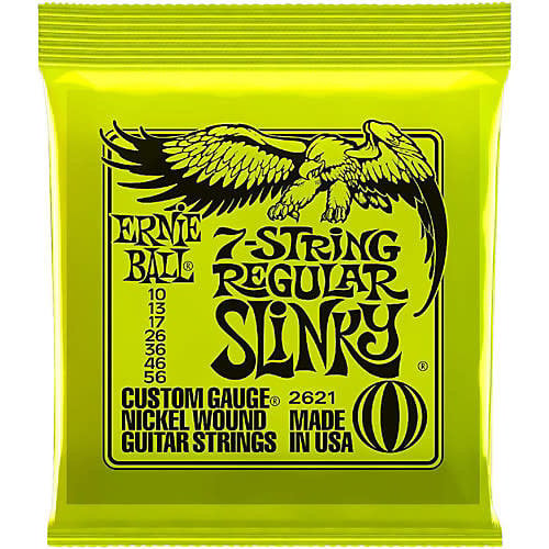 Ernie Ball Ernie Ball - 7 String  Regular Slinky Nickel Wound - 10-56