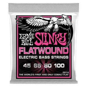 Ernie Ball Ernie Ball - Super Slinky Flatwound Bass Strings - 45-100