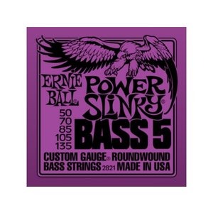 Ernie Ball Ernie Ball - Bass 5 String - Power Slinky - 50-135