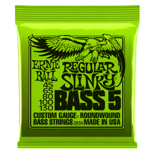 Ernie Ball Ernie Ball - Bass 5 String - Regular Slinky - 45-130