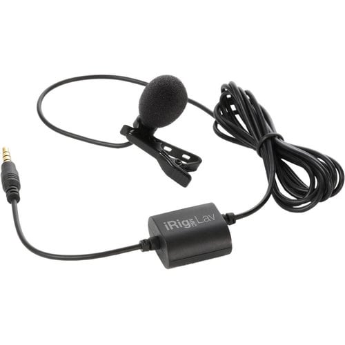 IK Multimedia iRig IK Multimedia - iRig Mic Lav Compact Lavalier Microphone for Smartphones and Tablets IK Multimedia iRig IK Multimedia - iRig Mic Lav Compact Lavalier Microphone for Smartphones and Tablets